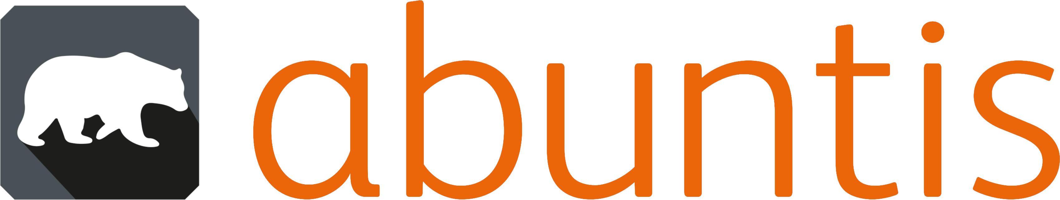 Zu sehen ist das Logo der Firma abuntis