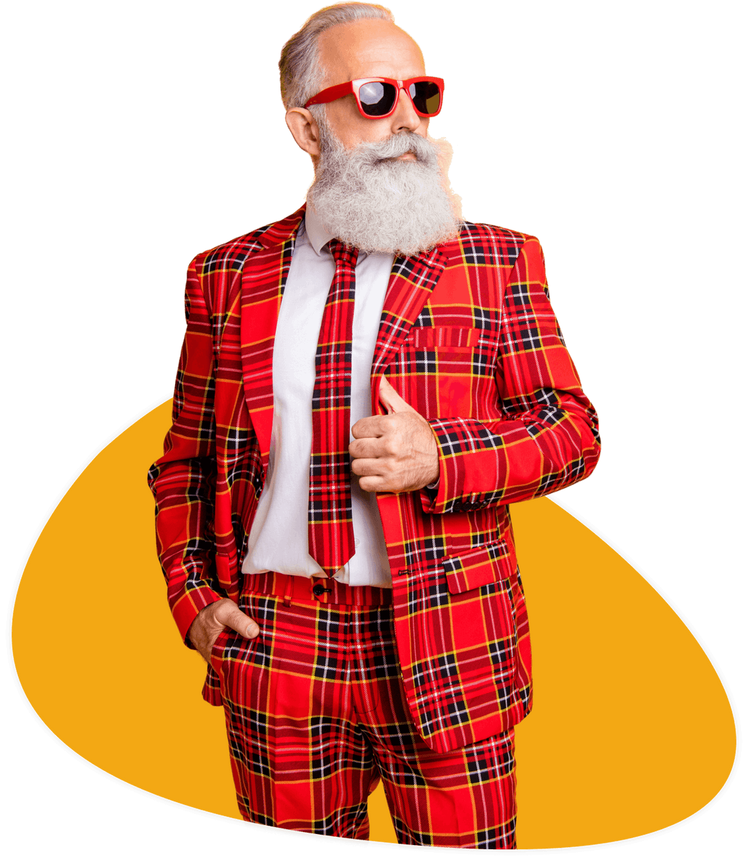 Zu sehen ist ein älterer Herr mit grauem Bart