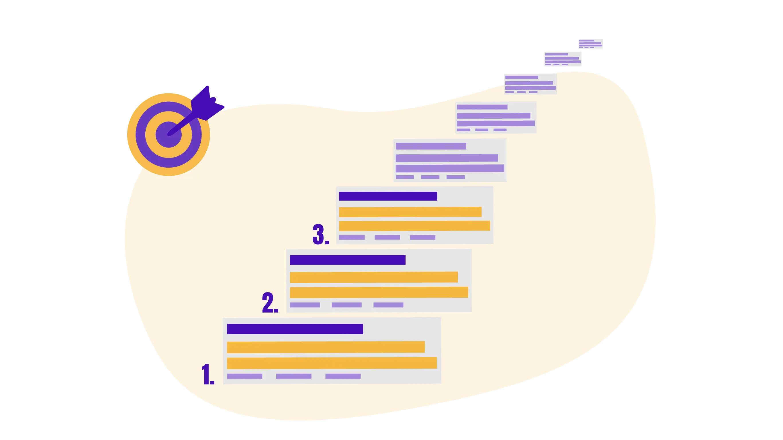 Grafische Darstellung: erster Platz in den Google-Suchergebnissen